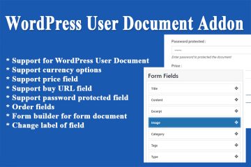 WordPress User Document Addon